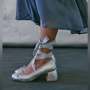 Della Wrap Ballet Heels